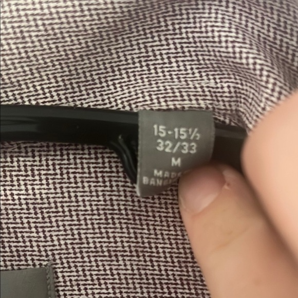 Michael Kors Purple Casual Button Down Shirt - Picture 3 of 5